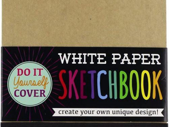 White Paper Sketchbook (Spiral-bound 5”x7.5”)