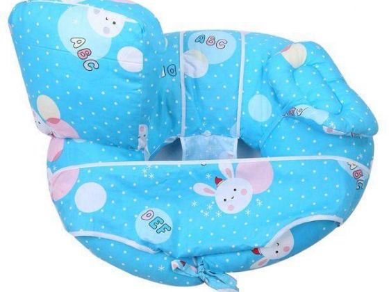 Mgaxyff U Shaped Pure Cotton Breastfeeding Pillow Infant Cuddle Baby Nursing Maternity