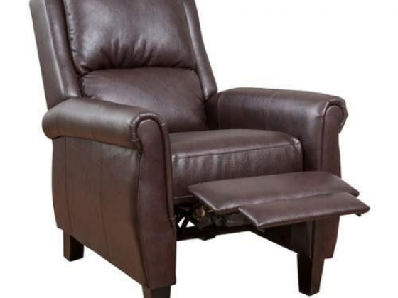Memphis Leather Recliner Club Chair