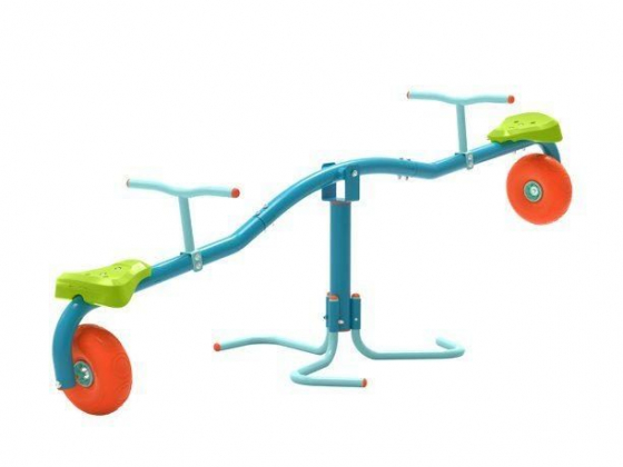 TP Toys Spiro Spin Cyclone Spin Bounce 360 Rotating Teeter Totter Seesaw for 3-8 year old
