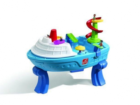 Step2 Fiesta Cruise Sand & Water Table With 10 Piece Accessory Set