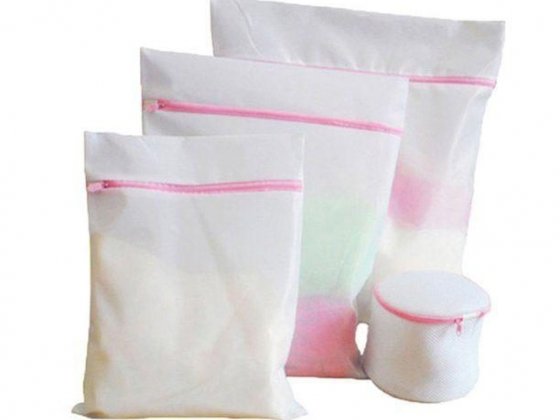 Famure Laundry pouch-4PCS/set Mesh Laundry Bag Basket Bra Underwear Lingerie Clothes Wash hamper