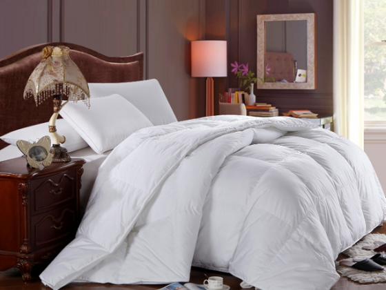 White Down Comforter Solid All Seasons Duvet Insert By Royal Hotel