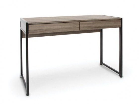 OFM Essentials Collection 2-Drawer Office Desk, in Driftwood (ESS-1002-DWD)