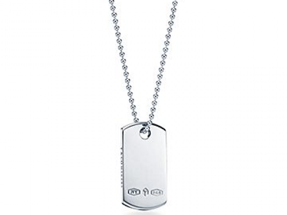 Tiffany 1837® Makers I.D. Tag Pendant in Sterling Silver, 24"