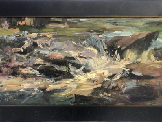 Rushing Waters At The Mill