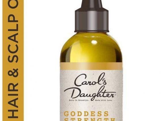 Carol's Daughter Goddess Strength Scalp Oil and Hair Oil Deep Treatment, Hair Oil for Breakage Prone