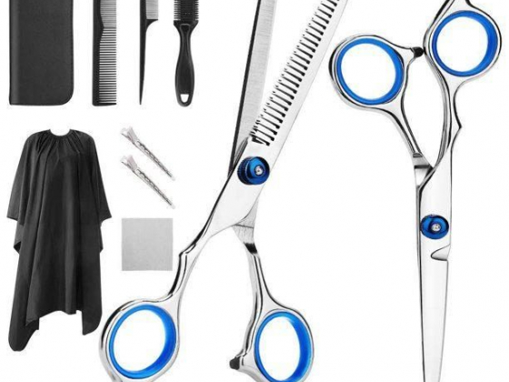 HOTBEST Hair Cutting Scissors Shears/Thinning/Set Hairdressing Salon Professional Barber Tools Kit
