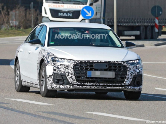 2022 Audi A8 spy shots: Mid-life facelift may see Maybach rival introduced
