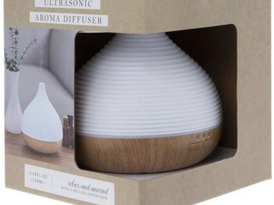 Ridged Tapered Ultrasonic Aroma Diffuser