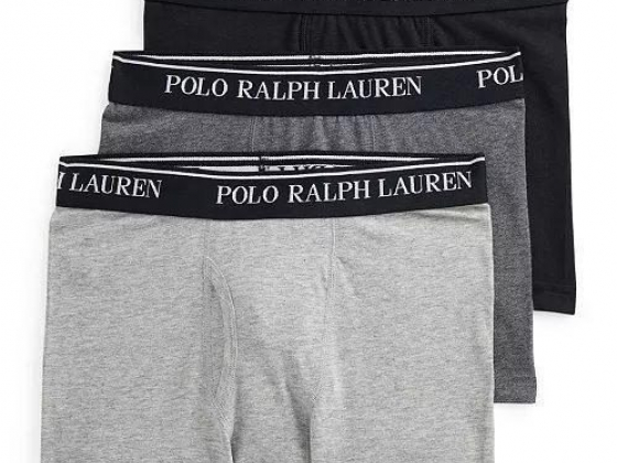 Polo Ralph Lauren Big Boys 3-Pack Boxer Briefs