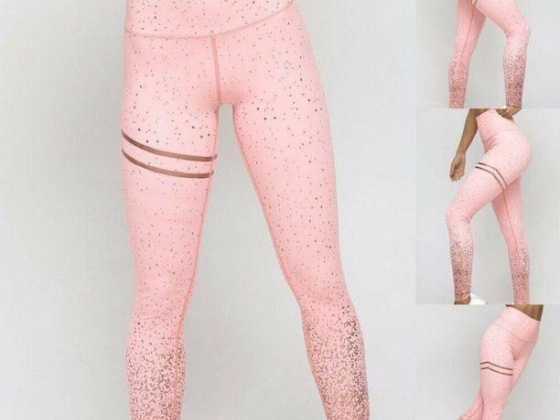 Women Fashion Solid Casual High Waist Sports Leggings Workout Gym Running Fitness Pants