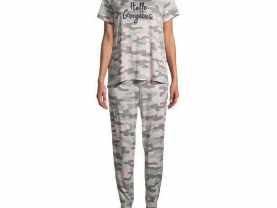Secret Treasures Women's and Women's Plus Camo PJ Set