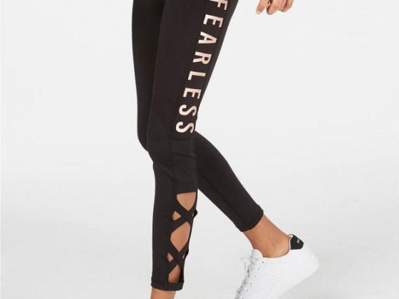 Ideology Big Girls Fearless Caged Leggings, Created for Macy's