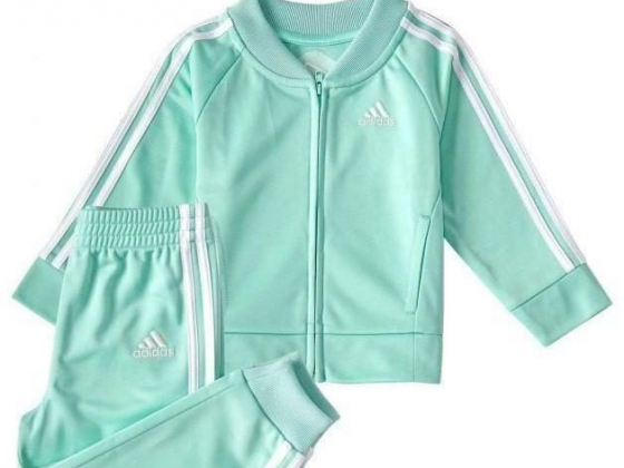 Adidas Little Girls Classic Tricot Track Set, 2 Piece