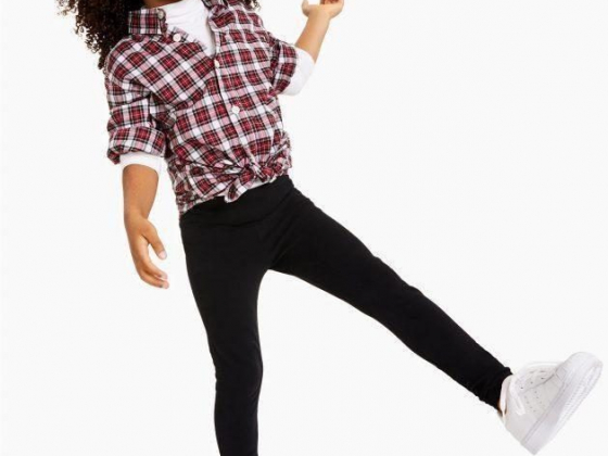 Epic Threads Little Girls Solid Basic Knit Legging, Created for Macy's