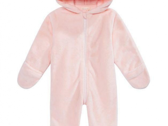 First Impressions Baby Girls Plush Bunting, Created for Macy's