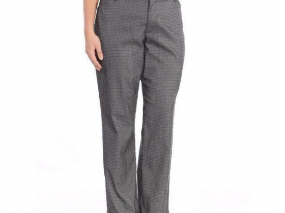 LEE Womens Black Wear To Work Pants Size: 18