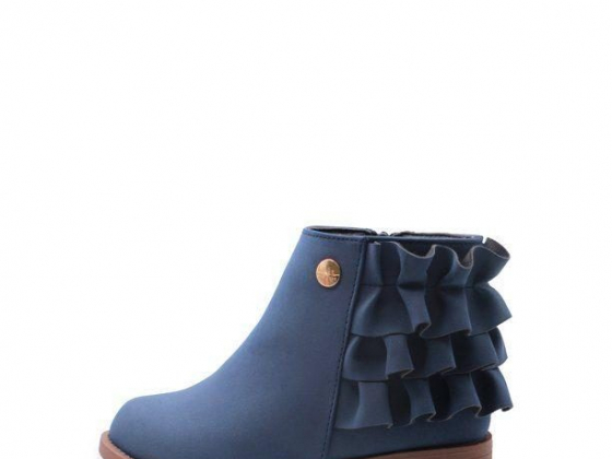Nicole Miller Ruffle Bootie (Toddler Girls)