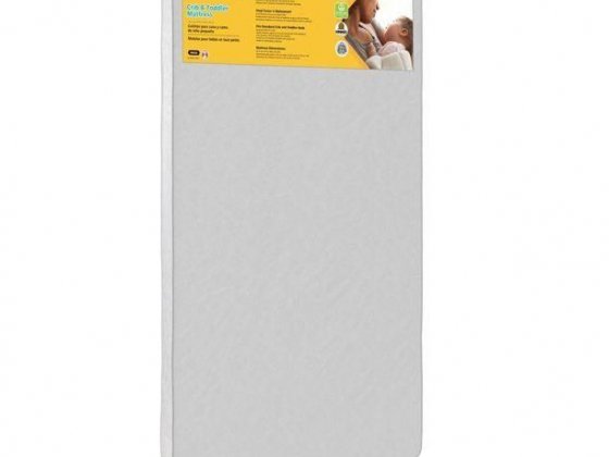 Safety 1st Sweet Dreams 5" Firm Crib & Toddler Mattress, Thermo-Bonded Core, White