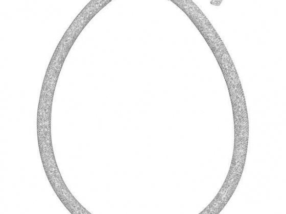 Swarovski Stardust Deluxe Clear Crystal Fishnet Tube Necklace for Women 5180944