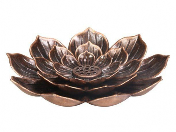 Alloy Incense Holder Lotus Stick Incense Burner and Cone Incense Holder