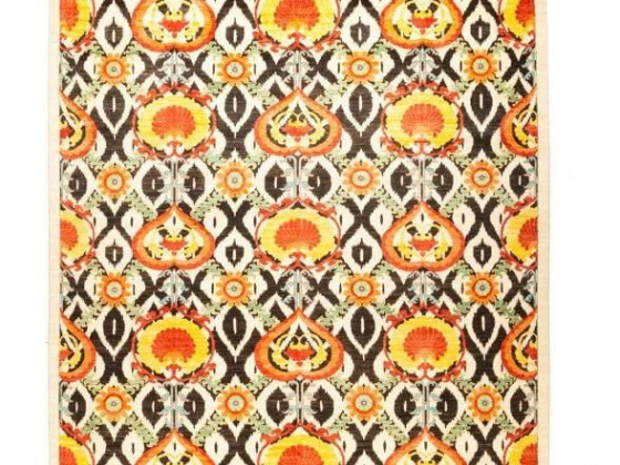 Solo Rugs One-of-a-kind Suzani Hand-knotted Area Rug 9' x 12'