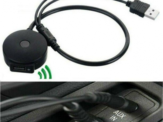 Adapter Cable Parts Auto Bluetooth Audio USB Connection For BMW Durable