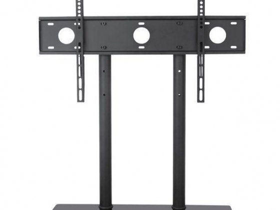Universal Economic 32" to 65" Flat Screen TV Table Top Stand with Glass Base
