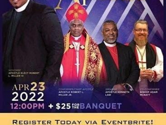 Affirmation Service of Apostle Elect Robert L. Miller III