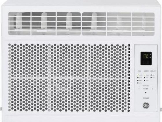 GE - 150 Sq. Ft. 5,050 BTU Window Air Conditioner - White