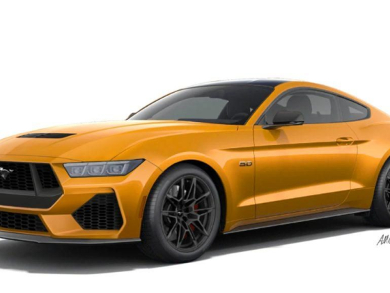 We reckon the updated Ford Mustang might look something like this
