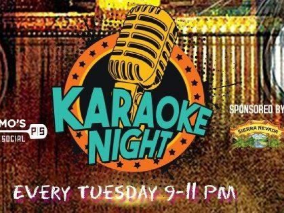 Karaoke and Live DJ every Tuesday