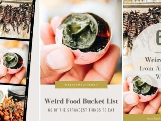 Weird Food Bucket List: 60 Strange Foods From Around the World