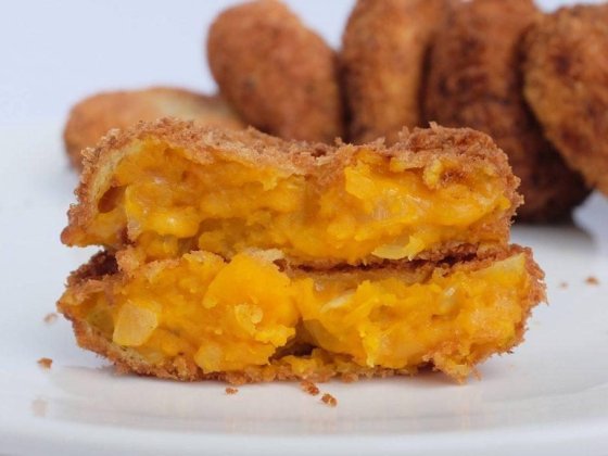 Recipe: Kabocha and cheese korokke (Japanese croquette)