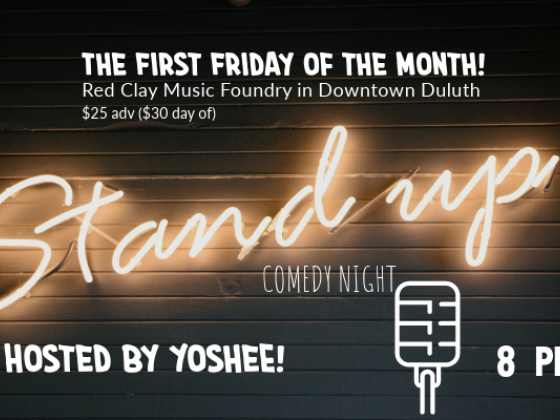 Stand Up Comedy At The Clay! Hosted By Yoshee