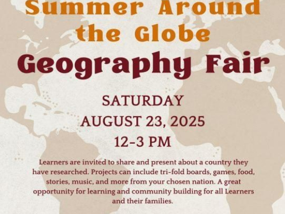 Summer Around the Globe Geography Fair