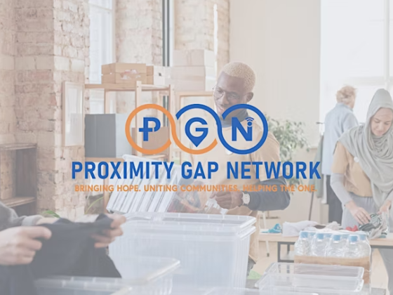 Community Resource Fair Set Up