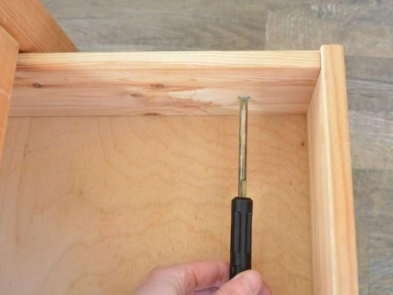 Transform a Drawer Into Trendy Shelving