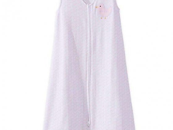 HALO® SleepSack® Small Twine Bird Cotton Wearable Blanket in White/Pink