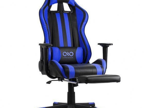 Ergonomic Big and Tall Gaming Chair with Footrest, Video Game Chair with Adjustable Headrest