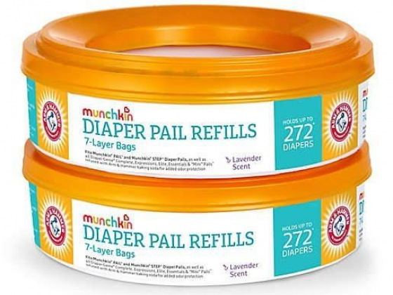 Munchkin® Arm and Hammer 2-Pack Diaper Pail Refills