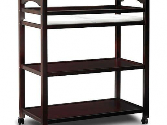 Graco® Lauren Changing Table with Pad in Pebble Grey