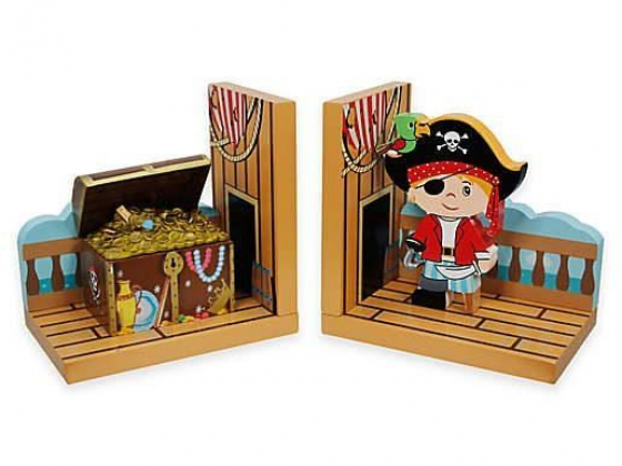 Teamson Fantasy Fields Pirate Island Bookends Set