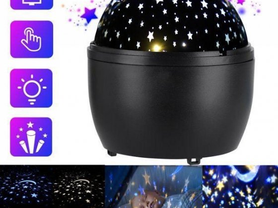 Star Projector Baby Night Lights for Kids Gifts for 1-14 Year Old Girl and Boy, 4 Lighting Modes