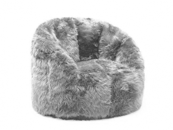 Big Joe Milano Bean Bag Chair, Gray