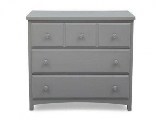 Delta Children 3-drawer Dresser Grey