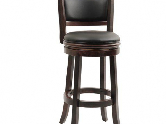 Boraam Augusta 29" Swivel Bar Stool, Cappuccino