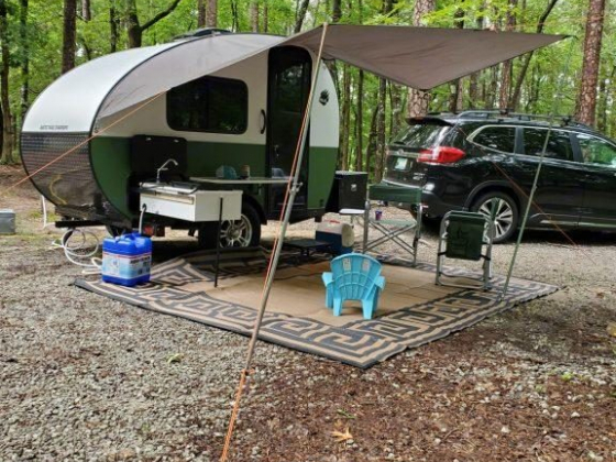 2020 Rustic Trail Teardrop Polar Bear