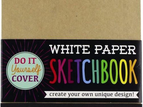 White Paper Sketchbook (Spiral-bound 5”x7.5”)